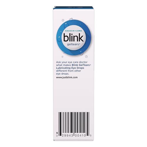 BLINK GelTears Eye Drops, 0.34 Fl Oz