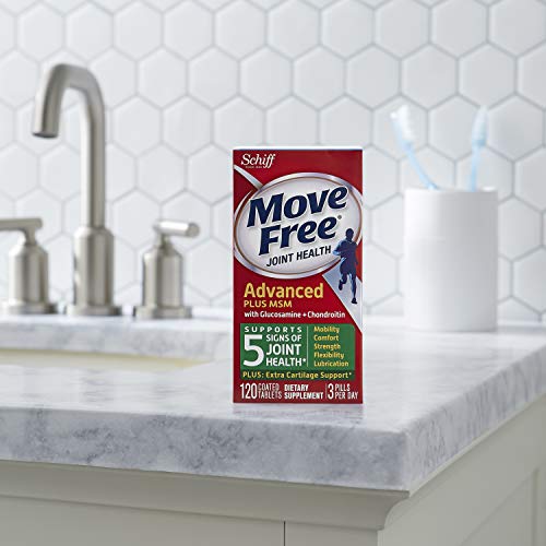 Schiff Move Free Advanced Glucosamine Chondroitin, 120 Tablets