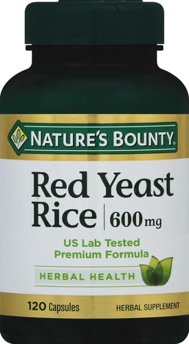 Nature's Bounty Red Yeast Rice, 600mg Capsules