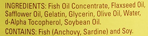 Nature Made Triple Omega 3 6 9 Supplements, Flaxseed, Safflower & Olive Oils, Fish Free Omega 3 Fatty Acid Supplement, 150 Softgels, 75 Day Supply