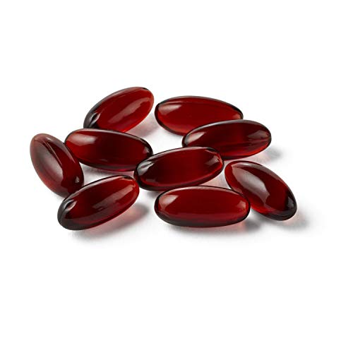 MegaRed Antarctic Krill Oil 500mg Omega 3 Fatty Acid Supplement, Extra Strength EPA & DHA Krill Oil Softgels (90cnt Box), Astaxanthin, Heart Health Supplement with No Fish Oil Aftertaste