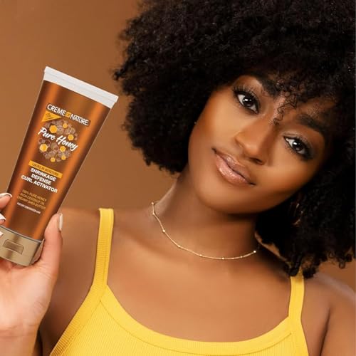 Creme of Nature Pure Honey Define Shrinkage Defense Curl Activator, 10.5 oz