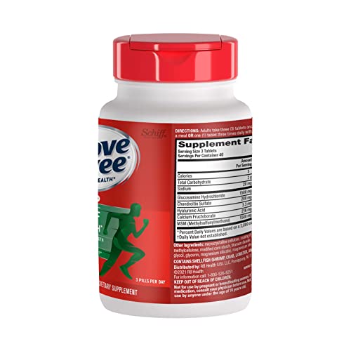 Schiff Move Free Advanced Glucosamine Chondroitin, 120 Tablets