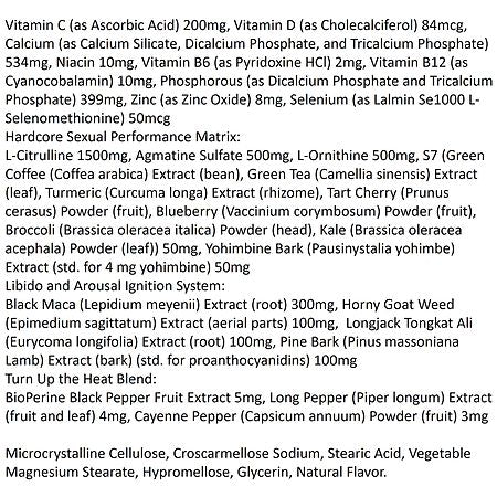 Force Factor Score! Hardcore Nitric Oxide Booster Supplement, 60 Tablets