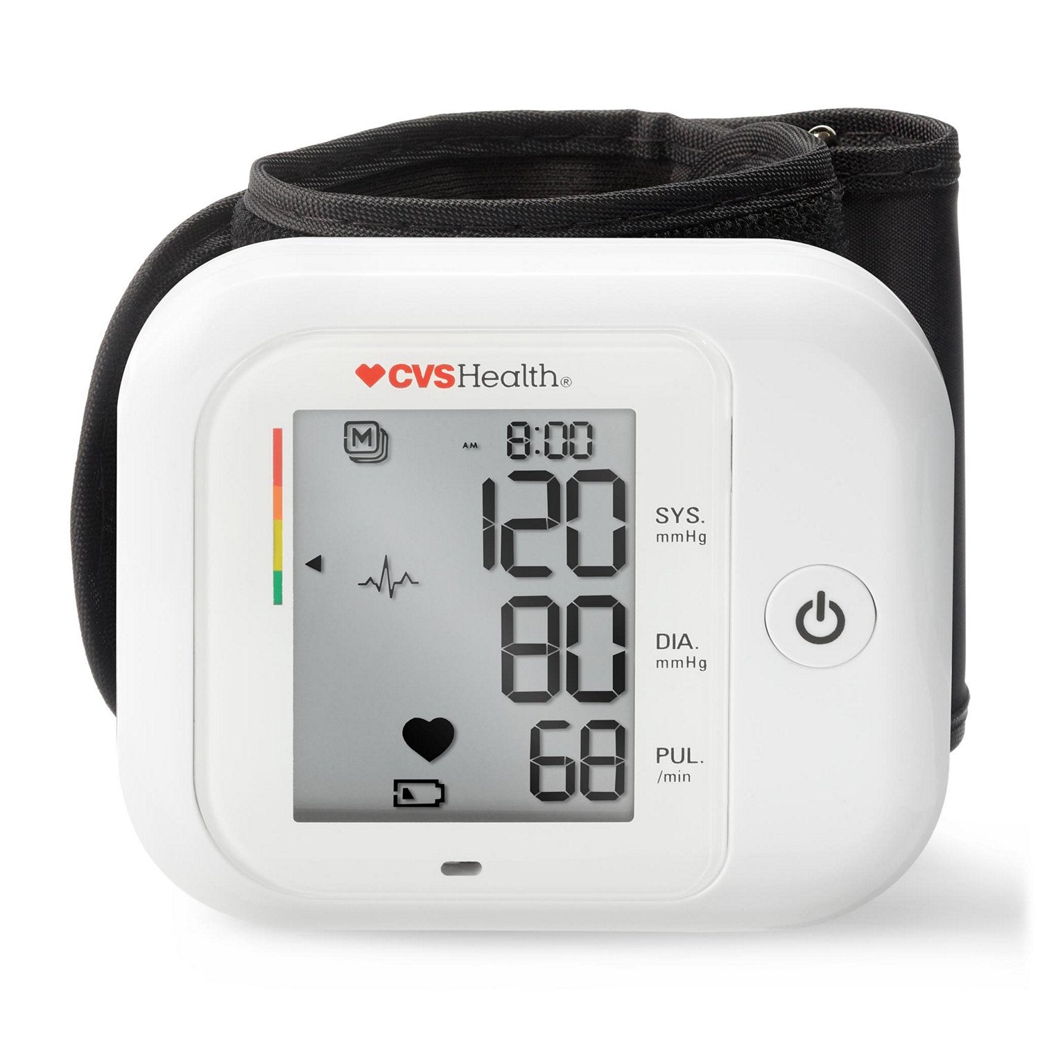 CVS Health Series 400W Automatic Wrist Blood Pressure Monitor with Case