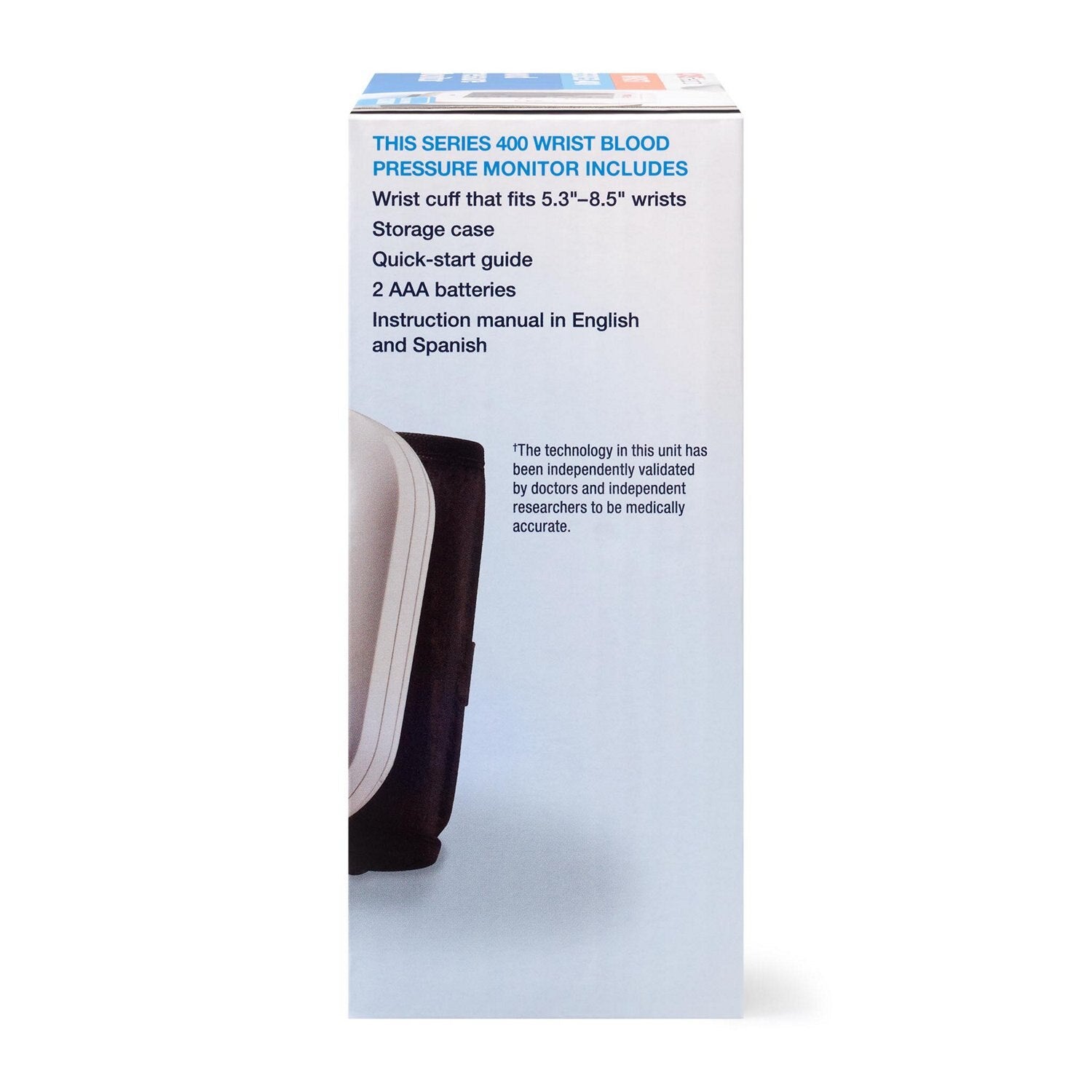 CVS Health Series 400W Automatic Wrist Blood Pressure Monitor with Case