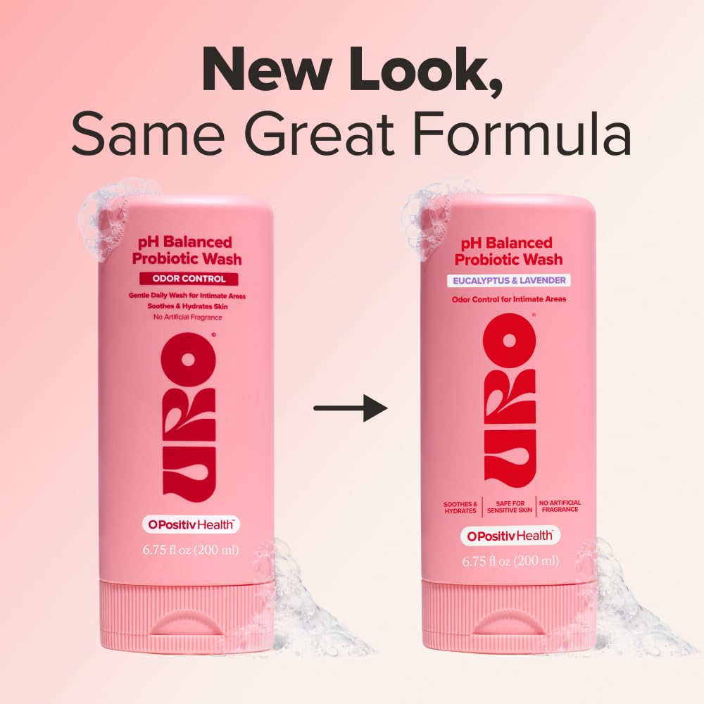 O Positiv URO pH Balanced Probiotic Wash, 6.75 oz
