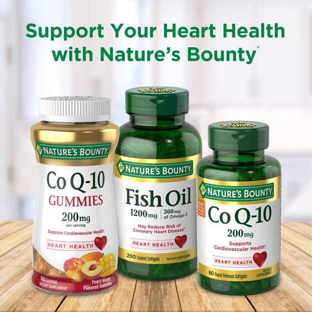 Nature’s Bounty CoQ10 200 mg Softgels
