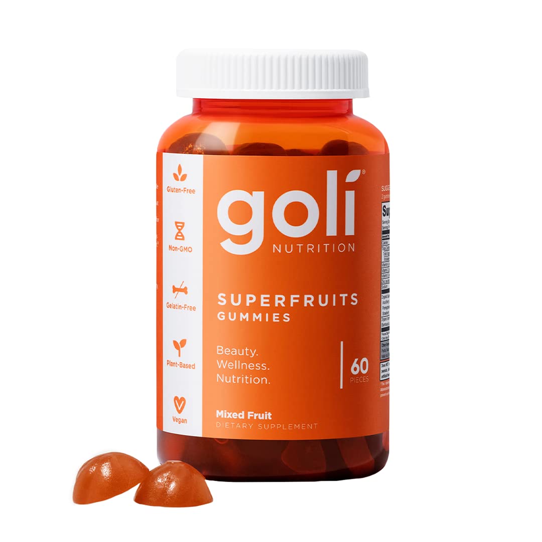Goli Superfruits, 60 Gummies