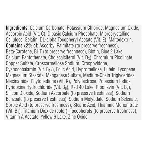 Centrum Silver Men's 50+ Multivitamin with Vitamin D3, B-Vitamins, Zinc for Memory and Cognition - 200 Tablets