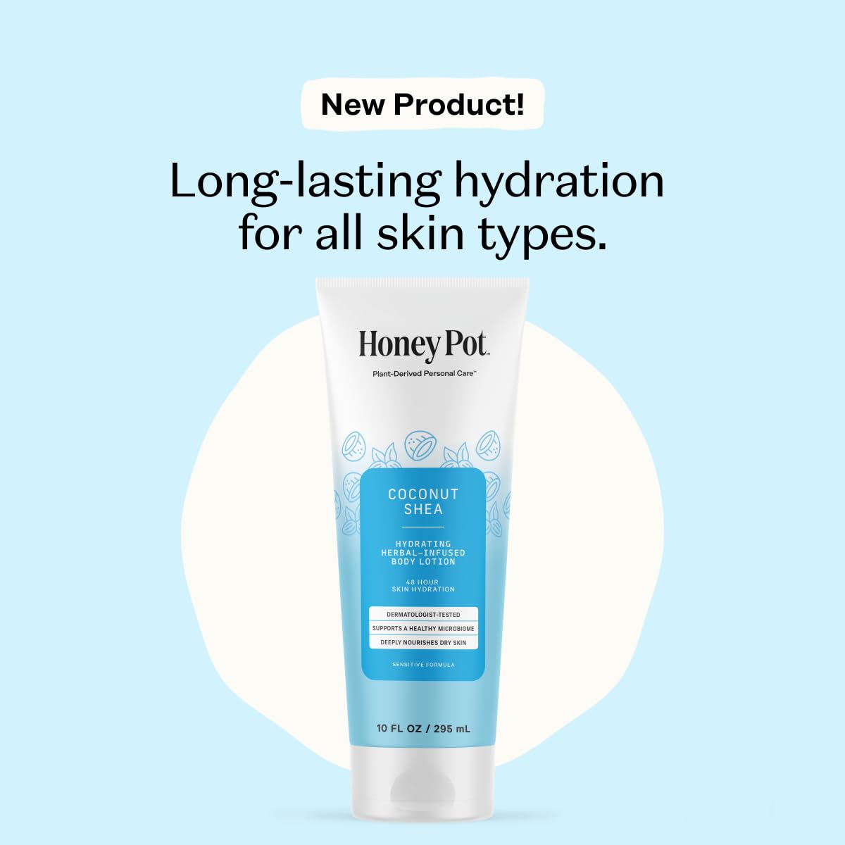 The Honey Pot Company Coconut Shea Hydrating Herbal-Infused Body Lotion