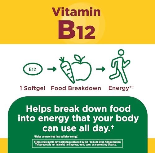 Nature Made Vitamin B12 1000 mcg, 150 Softgels