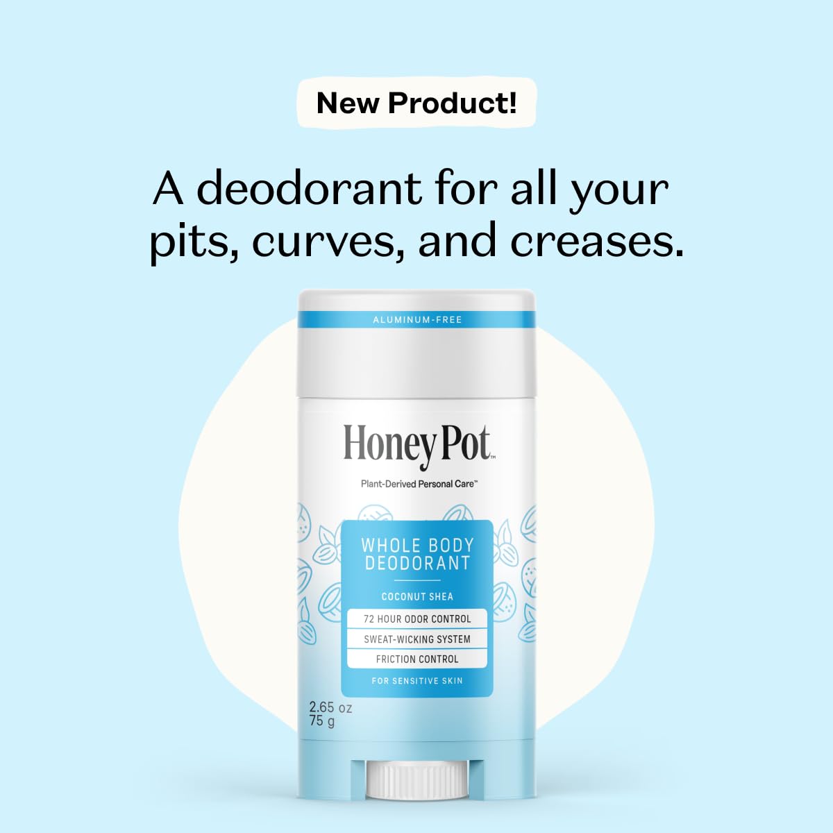 The Honey Pot Company - Coconut Shea Whole Body Deodorant