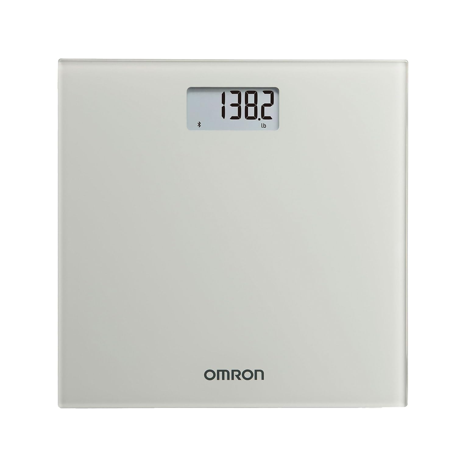 OMRON Digital Scale with Bluetooth Connectivity (SC -150) - 330 lb Weight Capacity - Use with Free OMRON Connect App - Light Gray