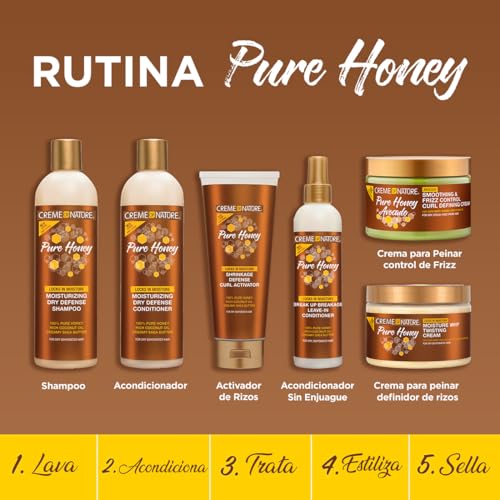 Creme of Nature Pure Honey Moisturizing Dry Defense, 12 oz