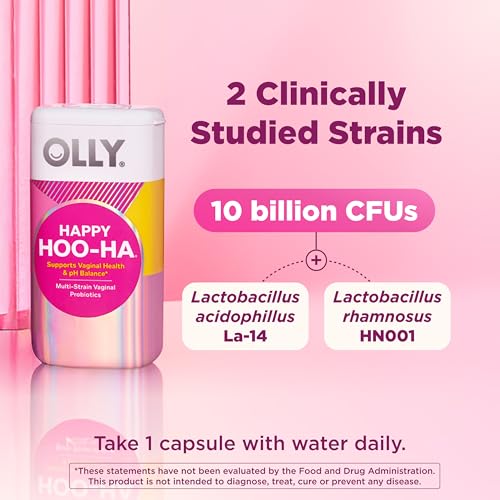 OLLY Happy Hoo-Ha Capsules, 25 Count