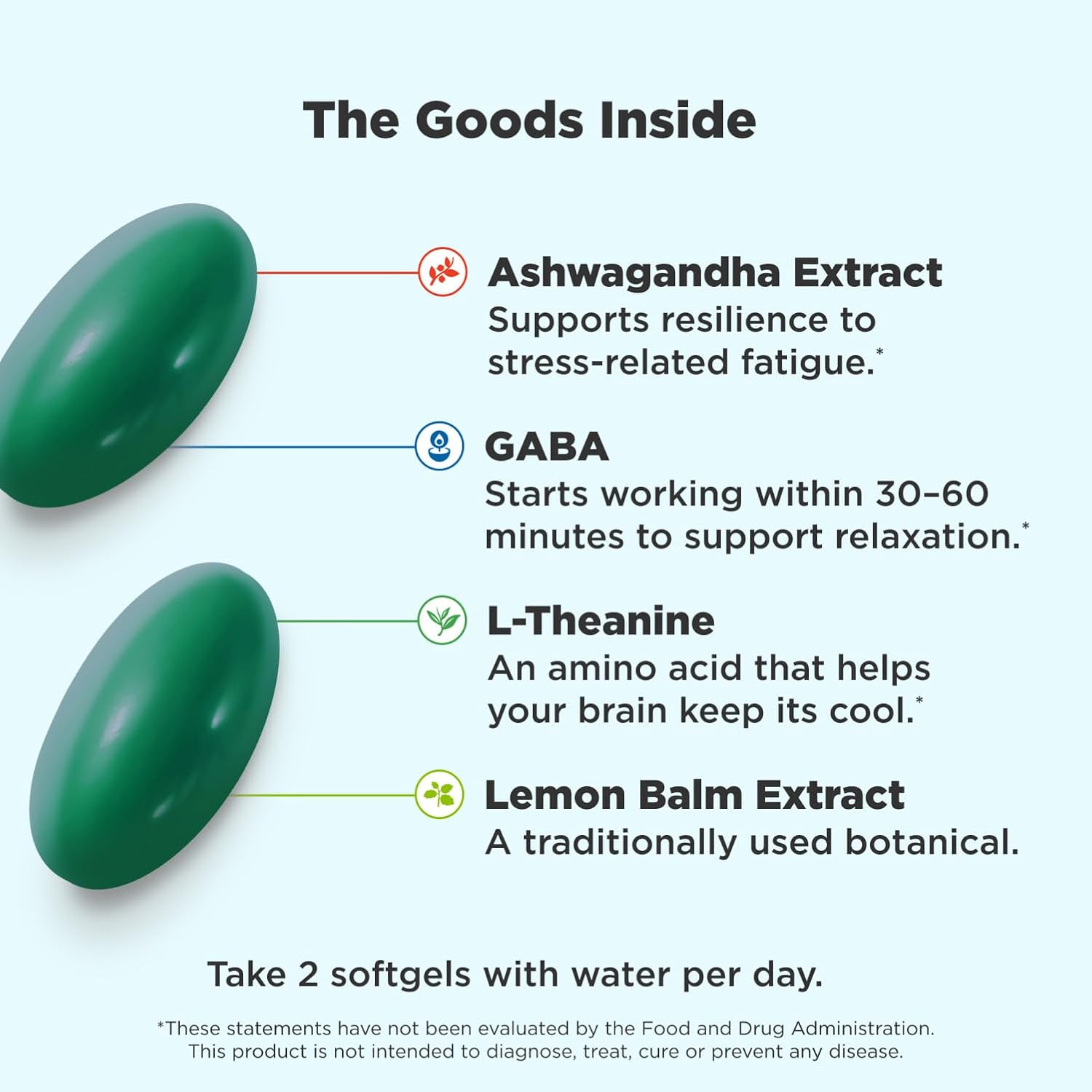 OLLY Ultra Strength Goodbye Stress, 60 Softgels