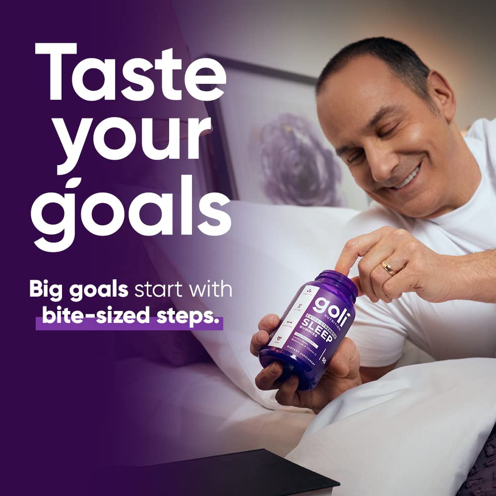 Goli Extra Strength Sleep 10mg Melatonin, 50 gummies