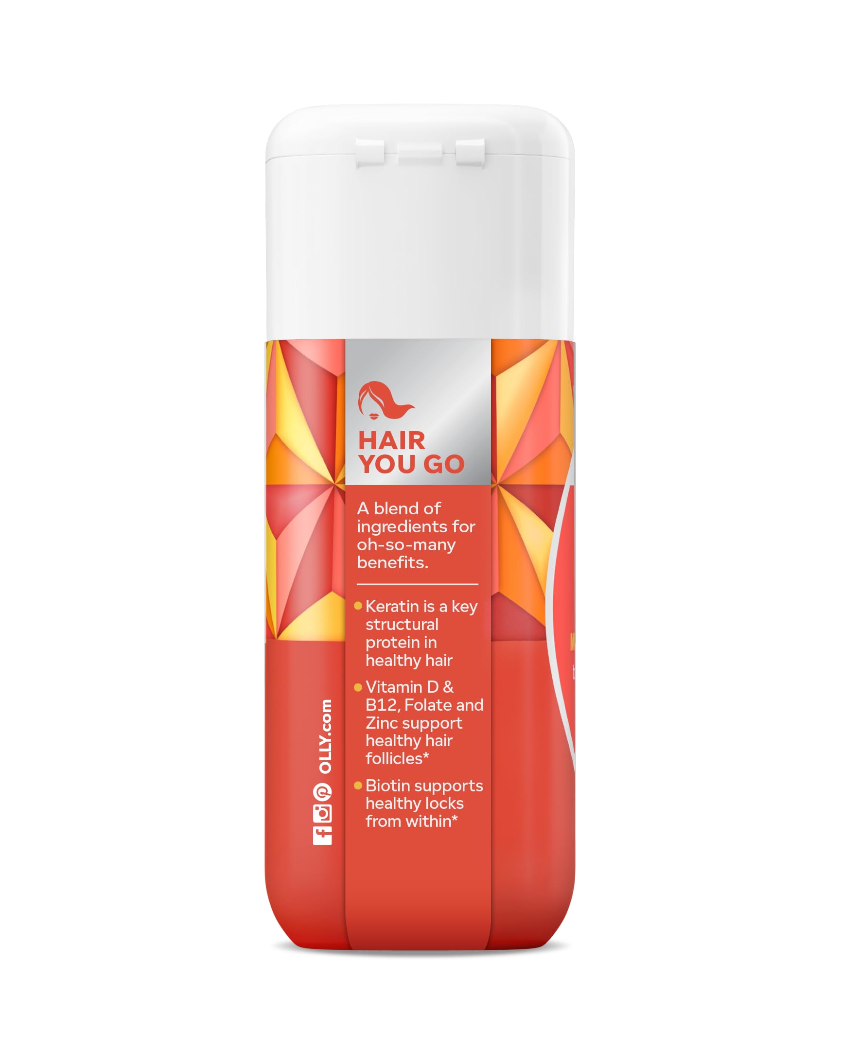 OLLY Ultra Strength Hair, 30 Softgels