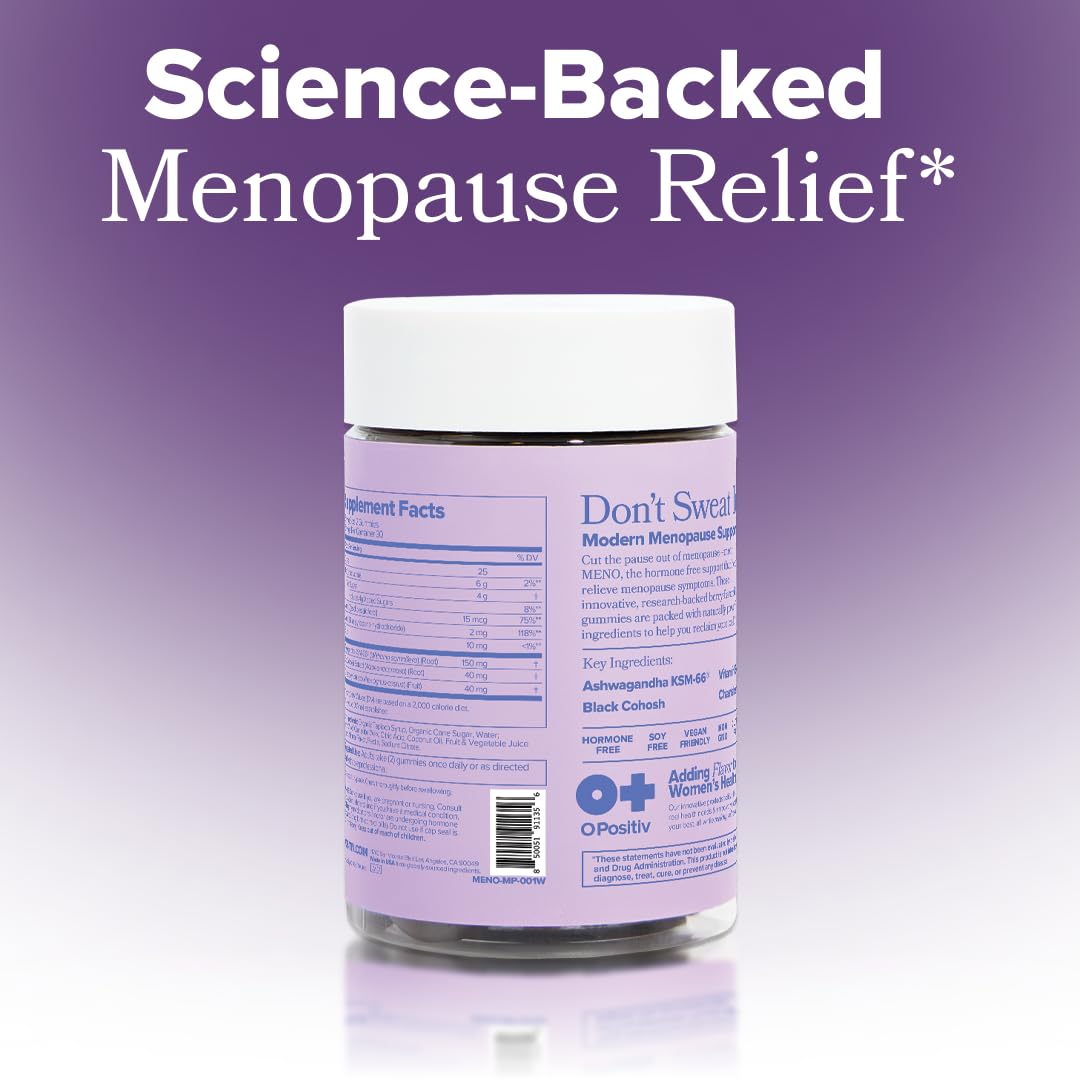 O Positiv MENO Menopause, 30 Gummies