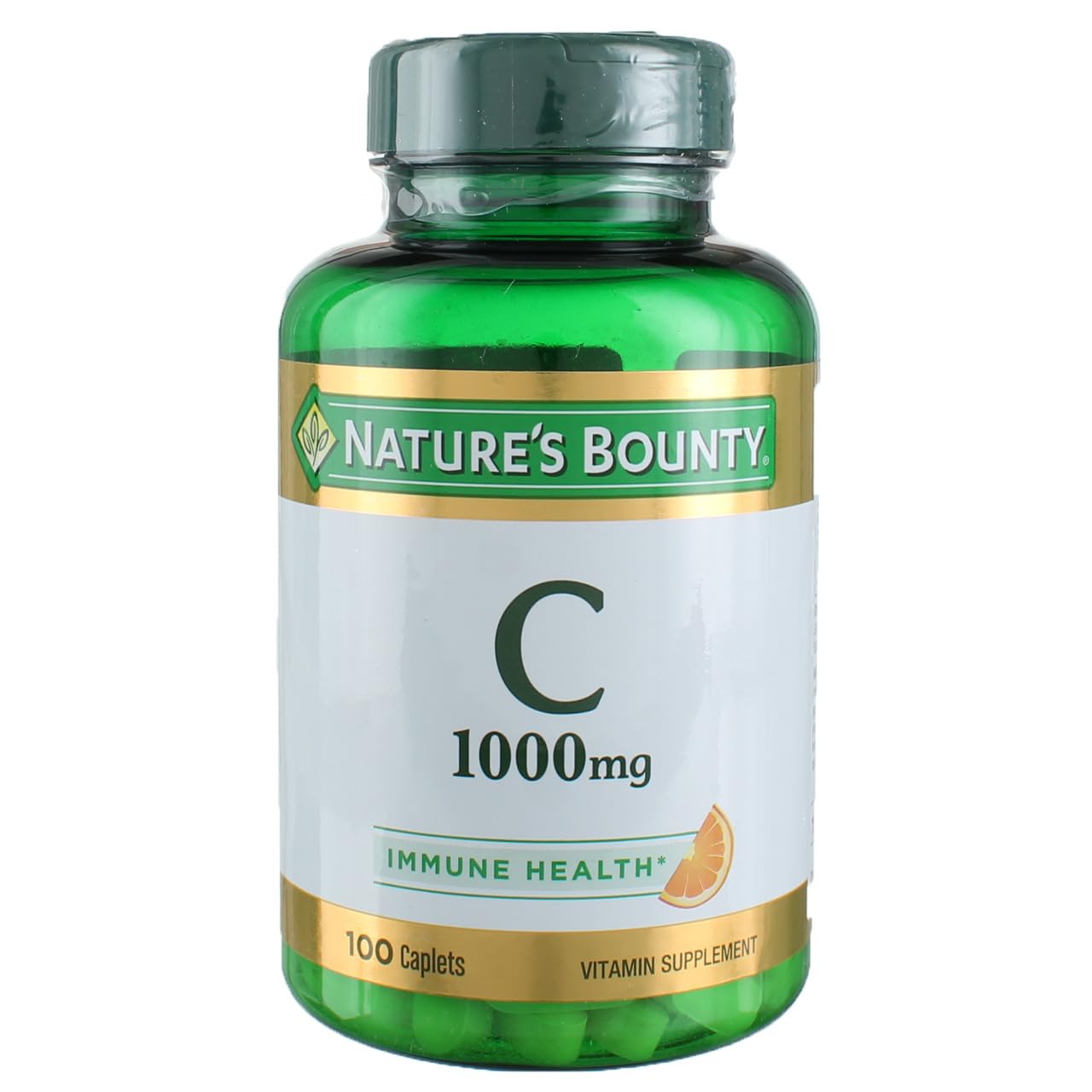 Nature's Bounty Vitamin C 1000mg, Supports Immune and Antioxidant Health, Vitamin C Supplement, 1 Per Day, 300 Vegetarian Caplets