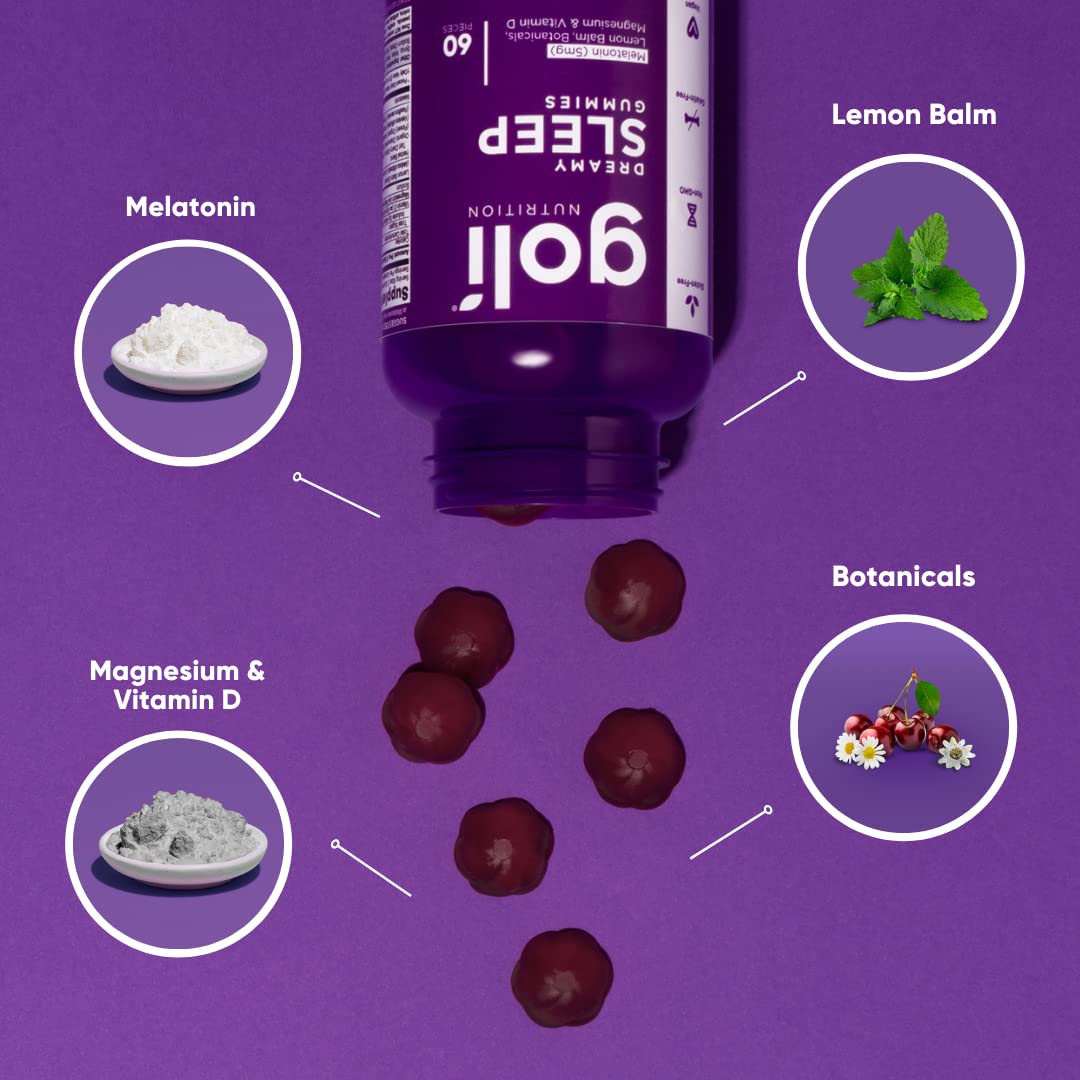 Goli Dreamy Sleep Gummy, 60 gummies