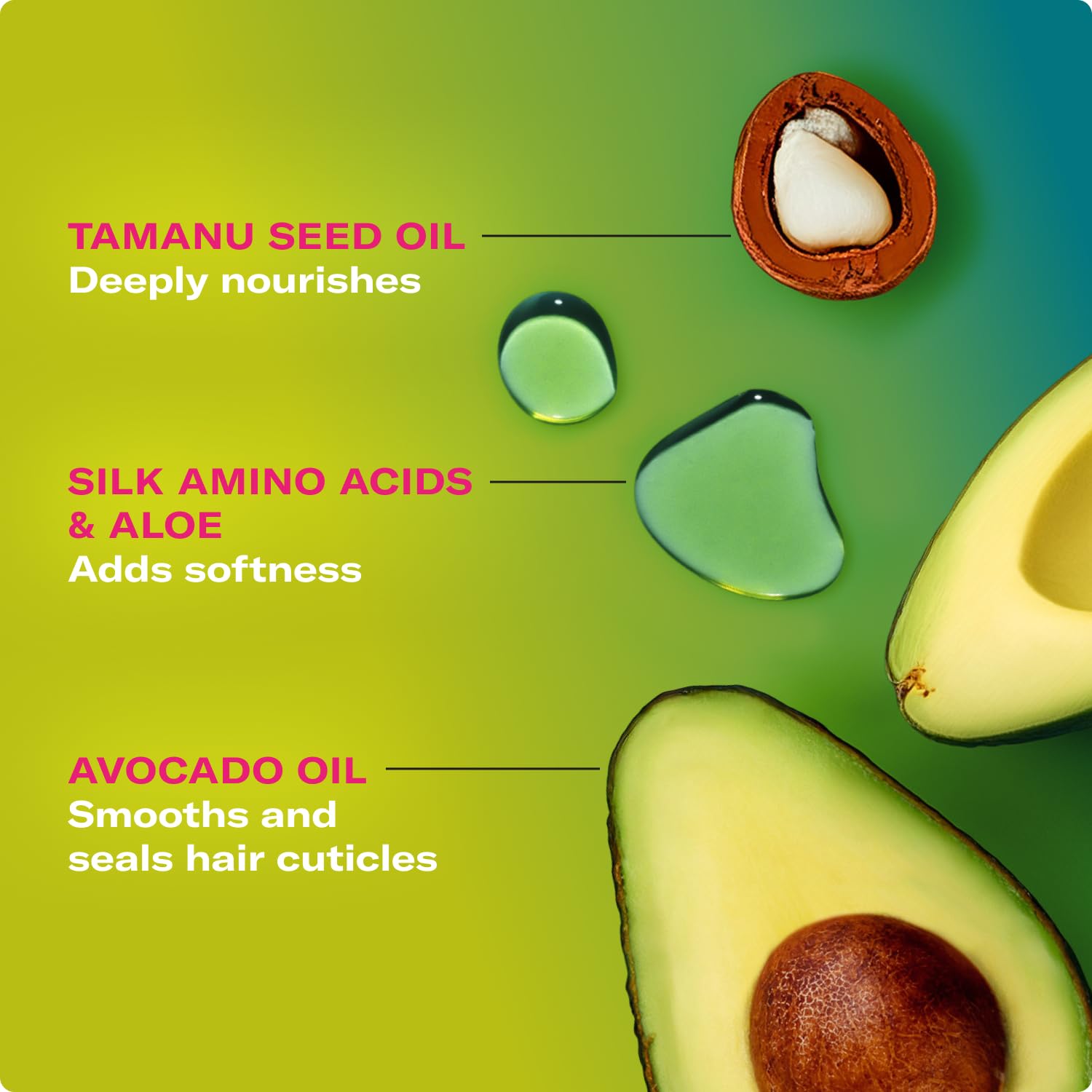 Mielle Organics Avocado & Tamanu Curly Hair Mousse, 7.5oz