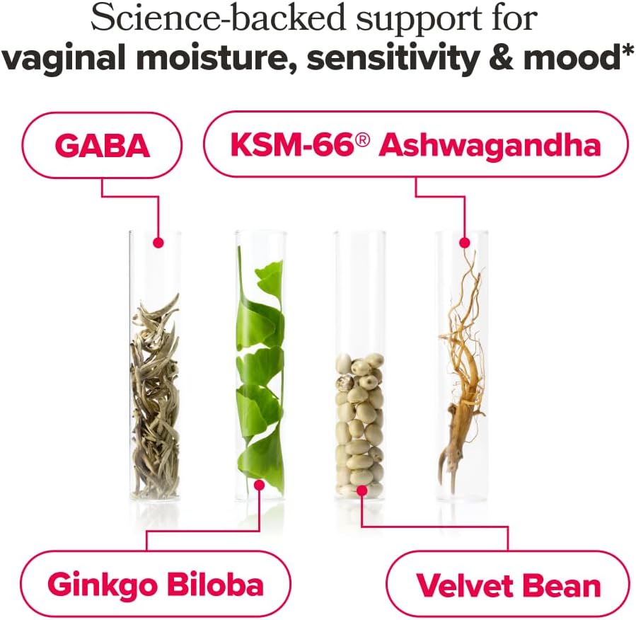 O Positiv URO Vaginal Moisture & Mood, 30 Capsules