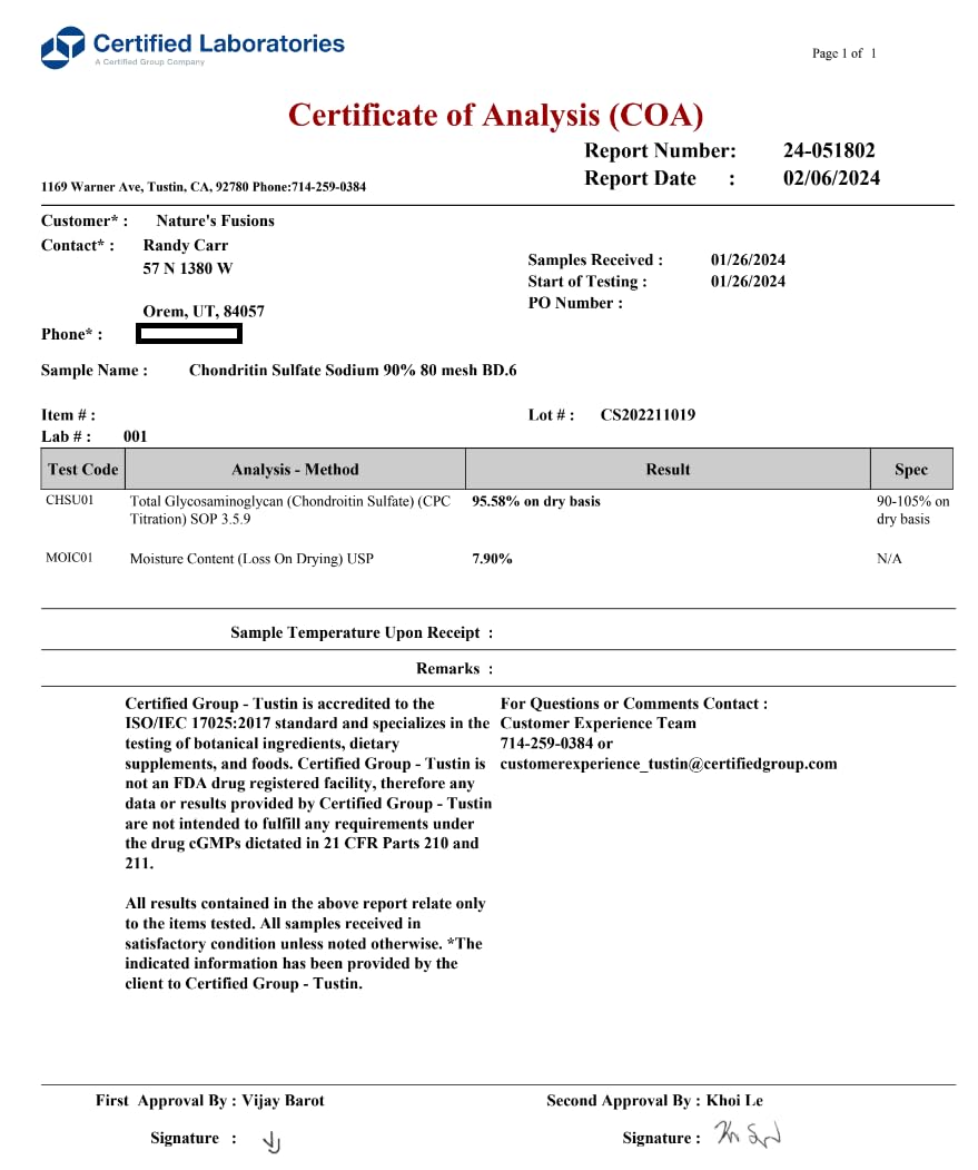 Nutri Glucosamine Chondroitin Complete Joint Complex W/ MSM+ 3025 Mg - 120 Capsule