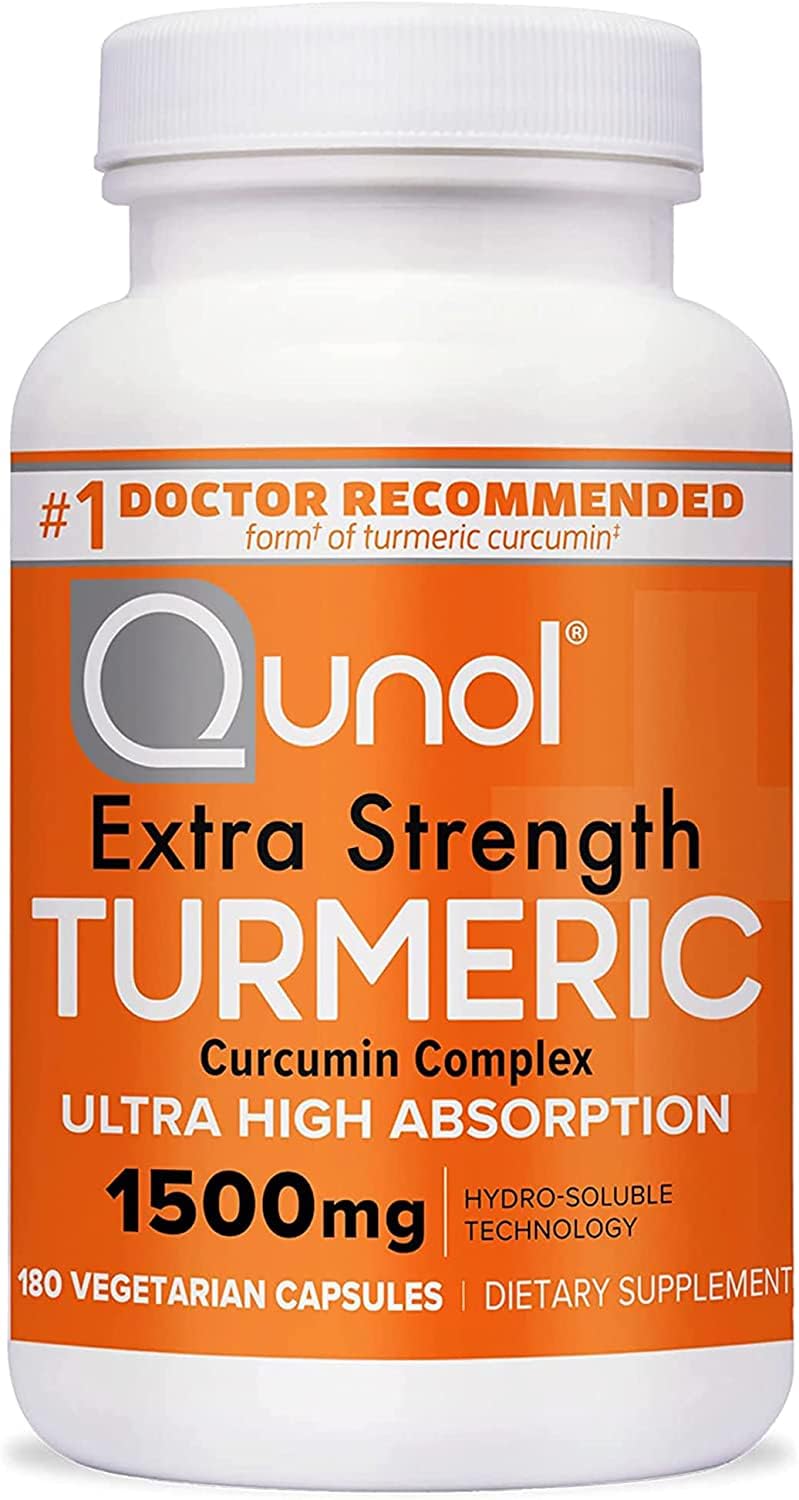 Qunol Extra Strength Turmeric Curcumin Complex, 1500mg