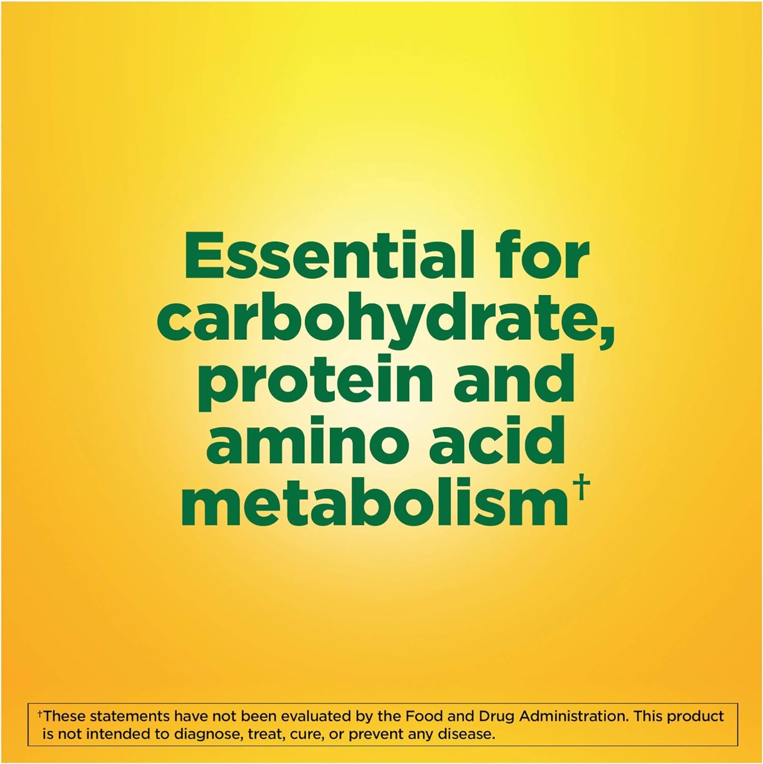 Nature Made Vitamin B6 100mg, B6 Vitamins for Energy Metabolism Support, 100 Tablets, 100 Day Supply