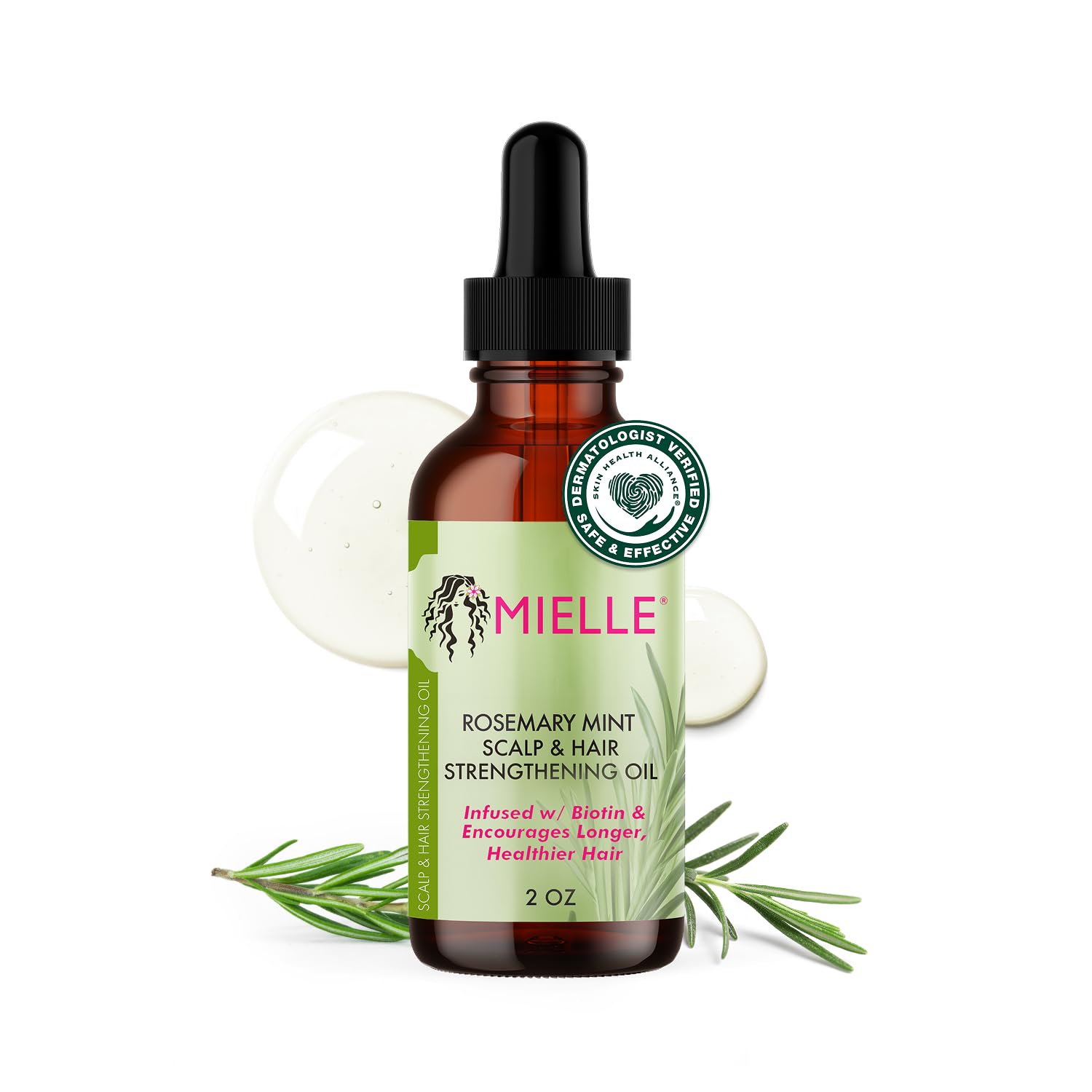 Mielle Organics Rosemary & Mint Hair Oil, 2oz