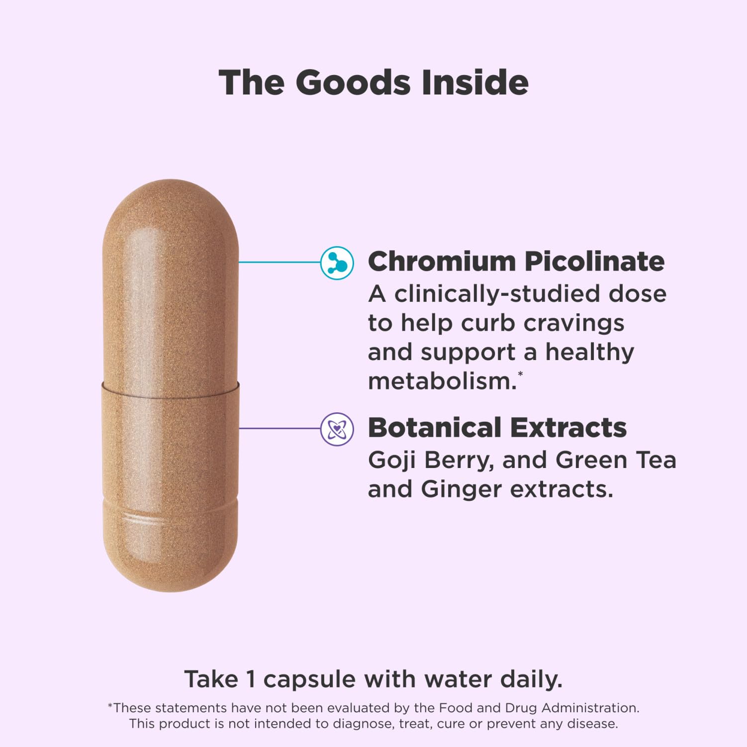 OLLY Combat Cravings, 1000 mcg Chromium, 30 Count