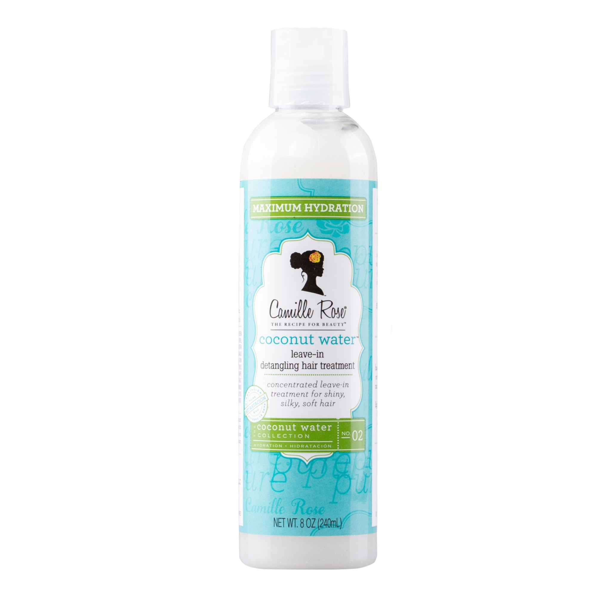 Camille Rose Coconut Water Leave in Conditioner, 8 oz