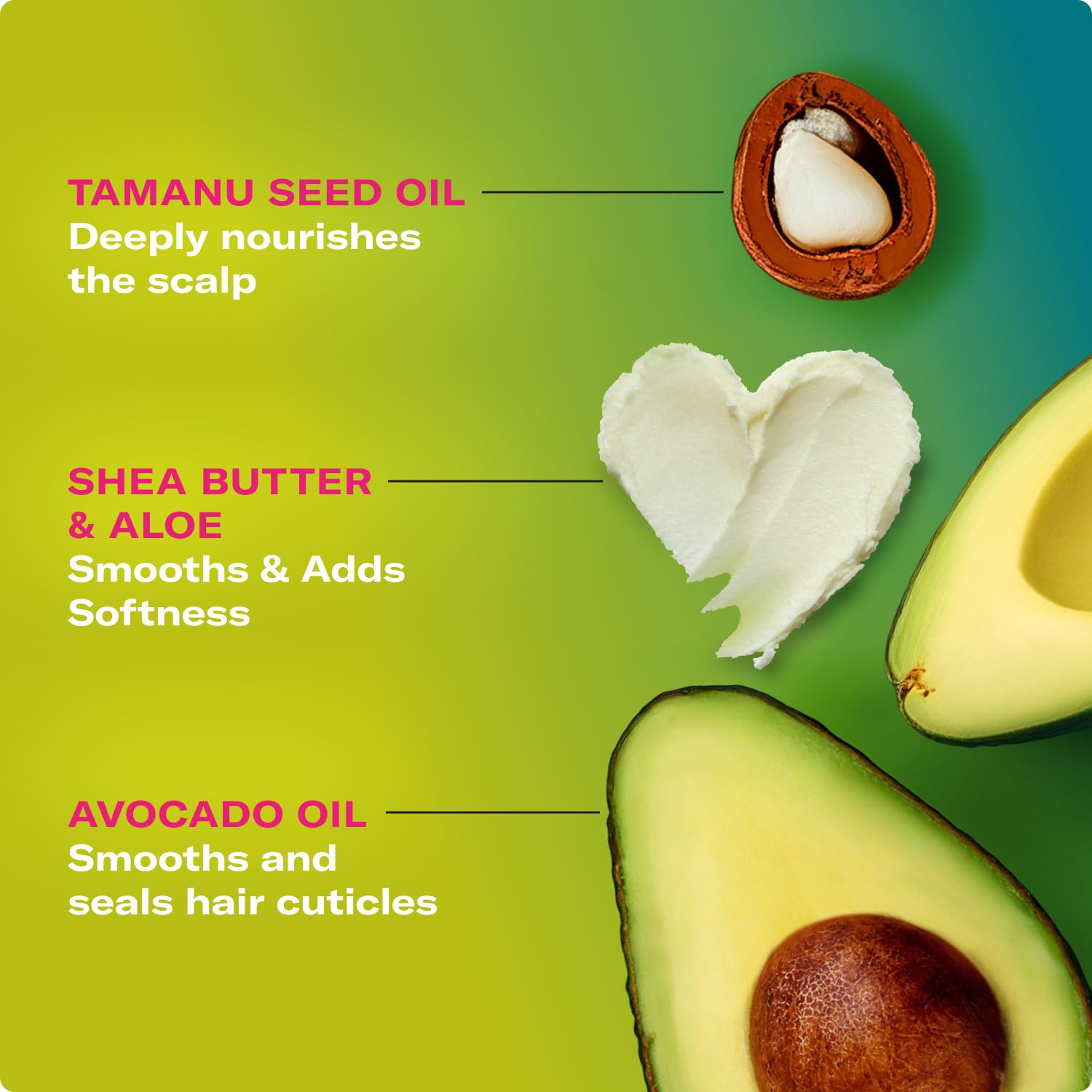 Mielle Organics Avocado & Tamanu Anti-Frizz Curl Perfector, 12oz