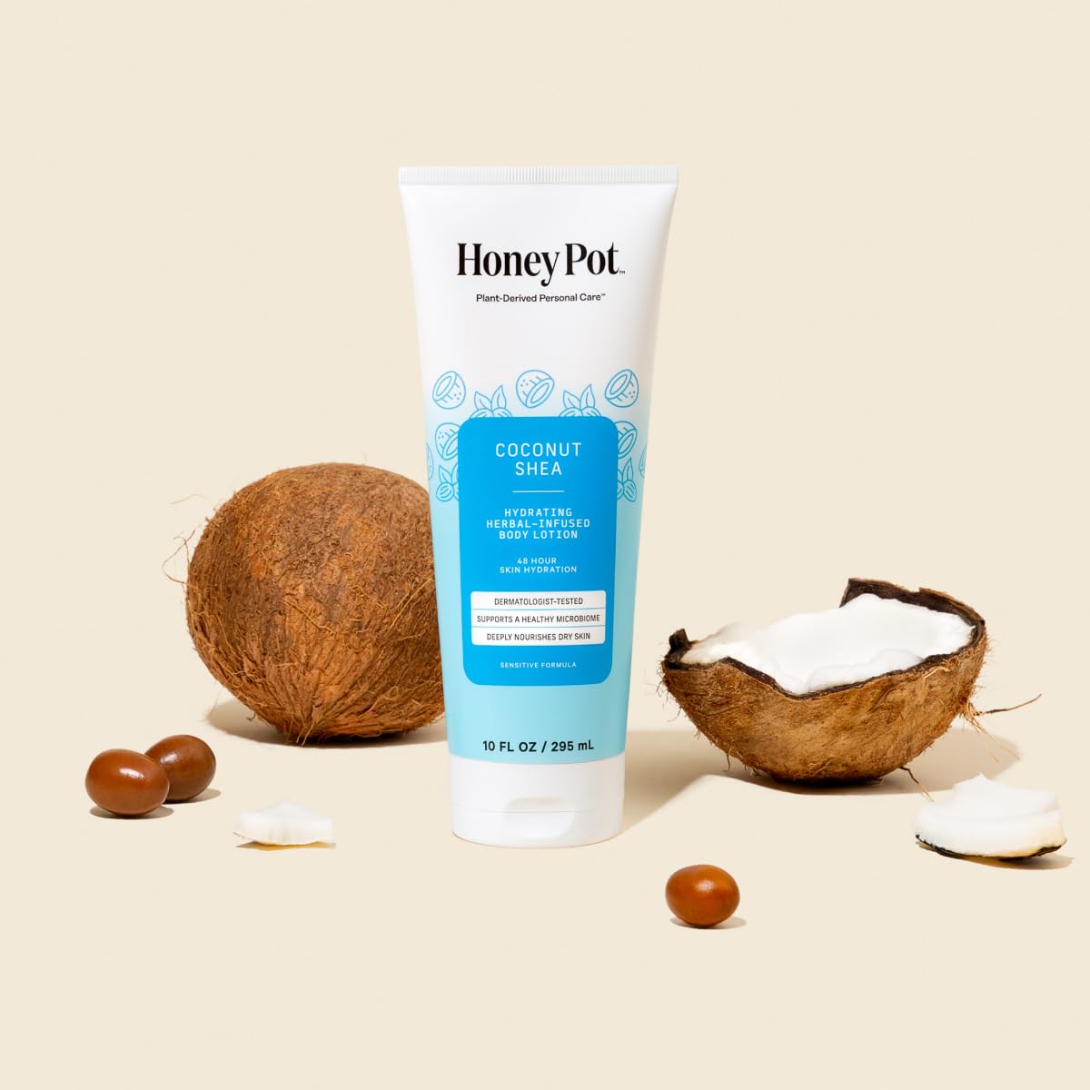 The Honey Pot Company Coconut Shea Hydrating Herbal-Infused Body Lotion