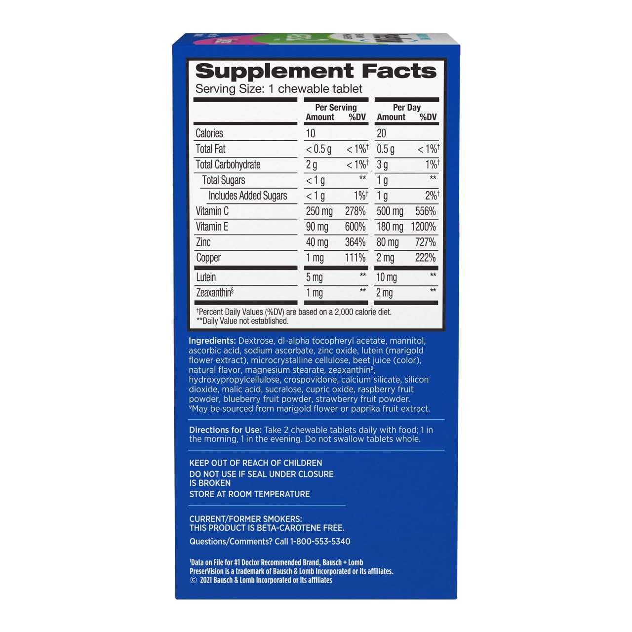 PreserVision AREDS 2 Eye Vitamins