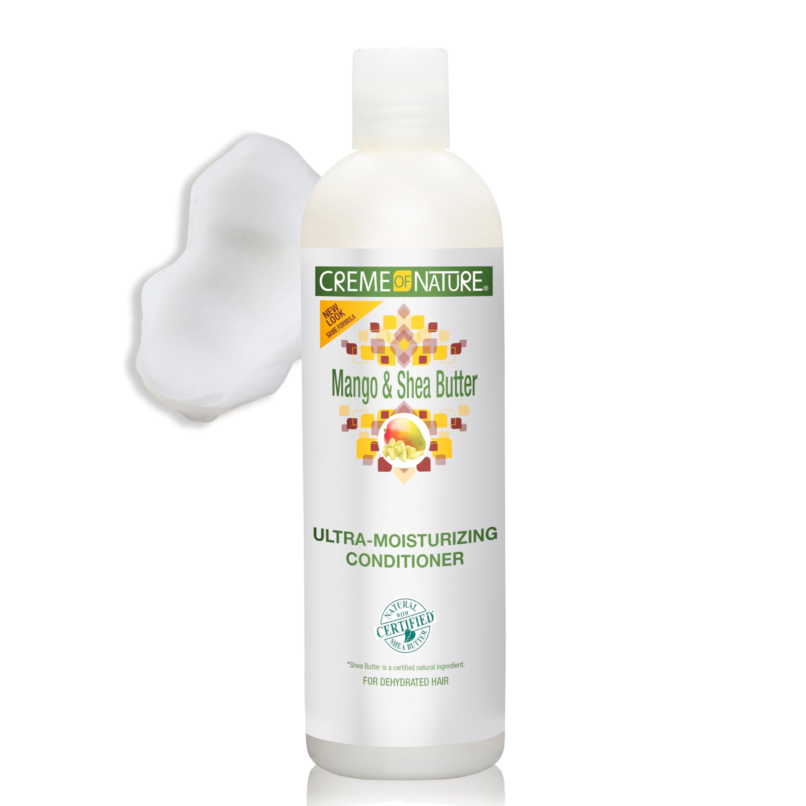 Creme of Nature Ultra Moisturizing Shampoo with Mango & Shea Butter, 12 Fl Oz