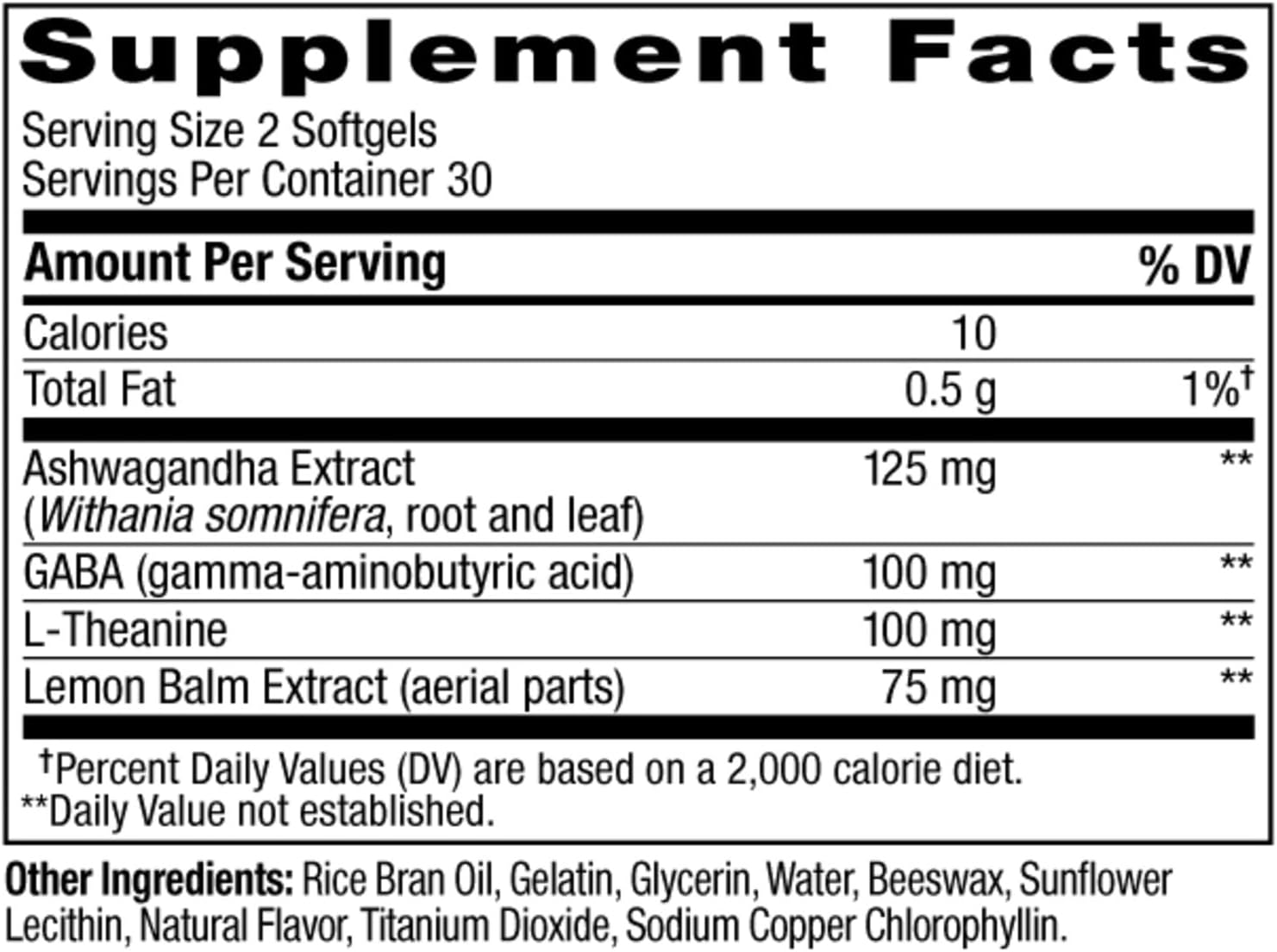 OLLY Ultra Strength Goodbye Stress, 60 Softgels