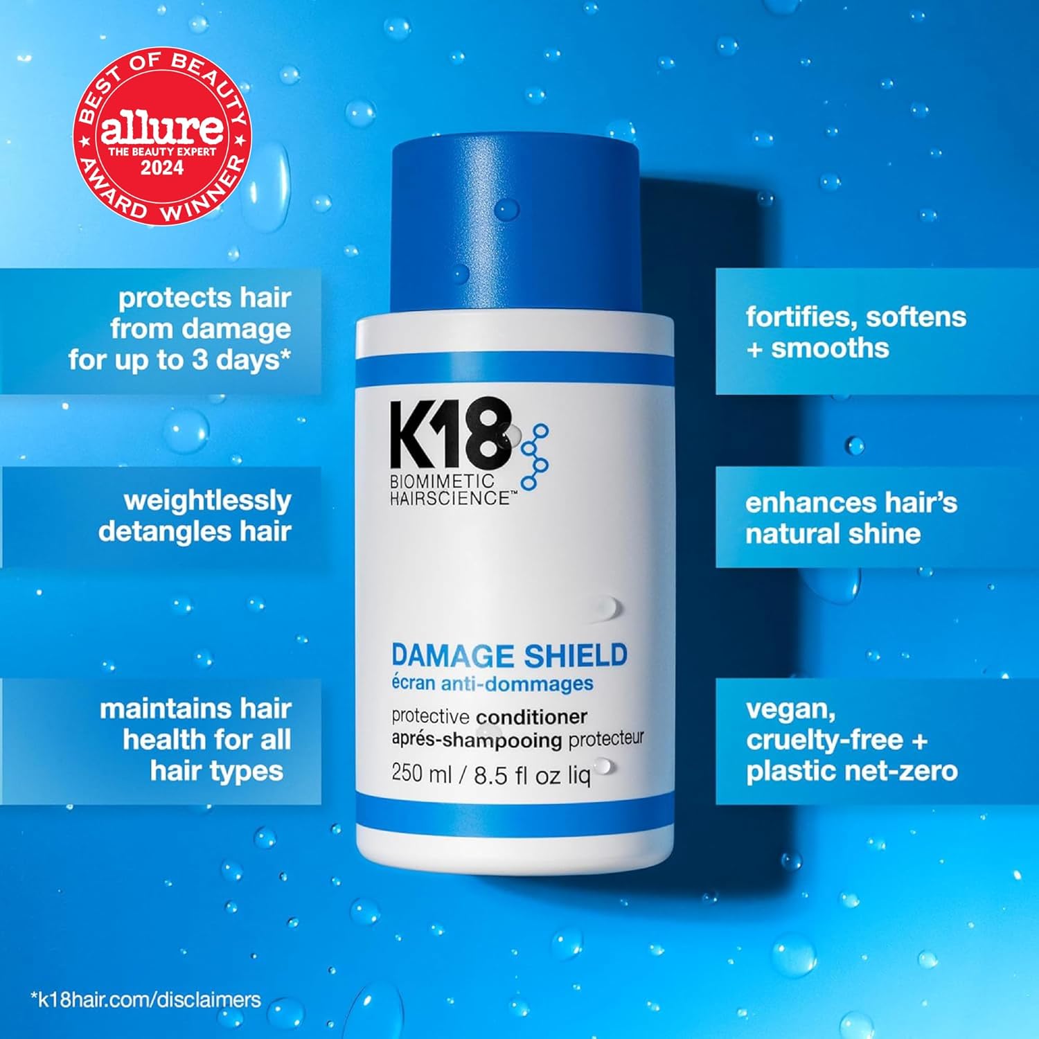 K18 Damage Shield Protective Conditioner 8.5 oz