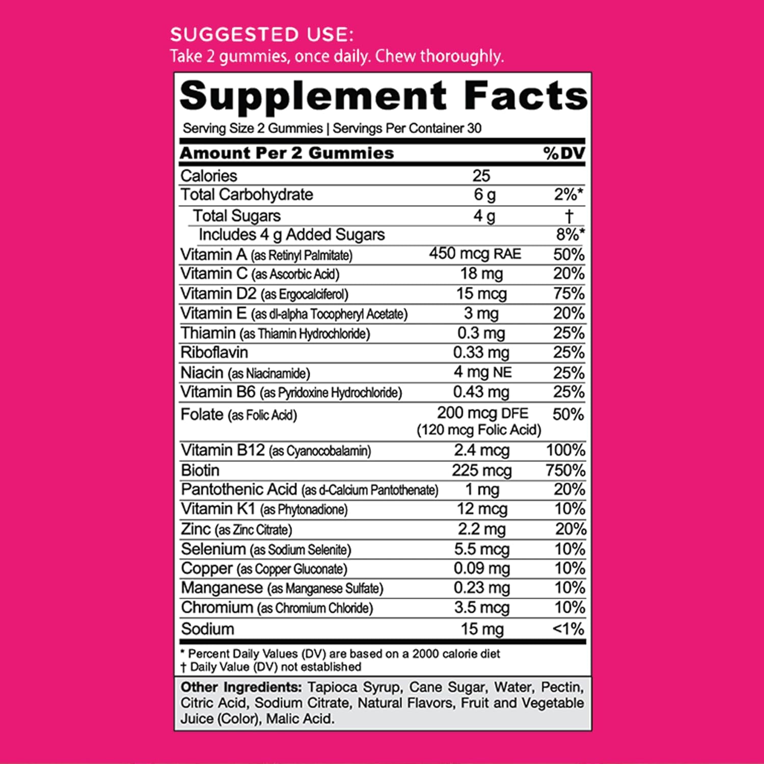 Goli Women's Multi Gummies, 60 Count