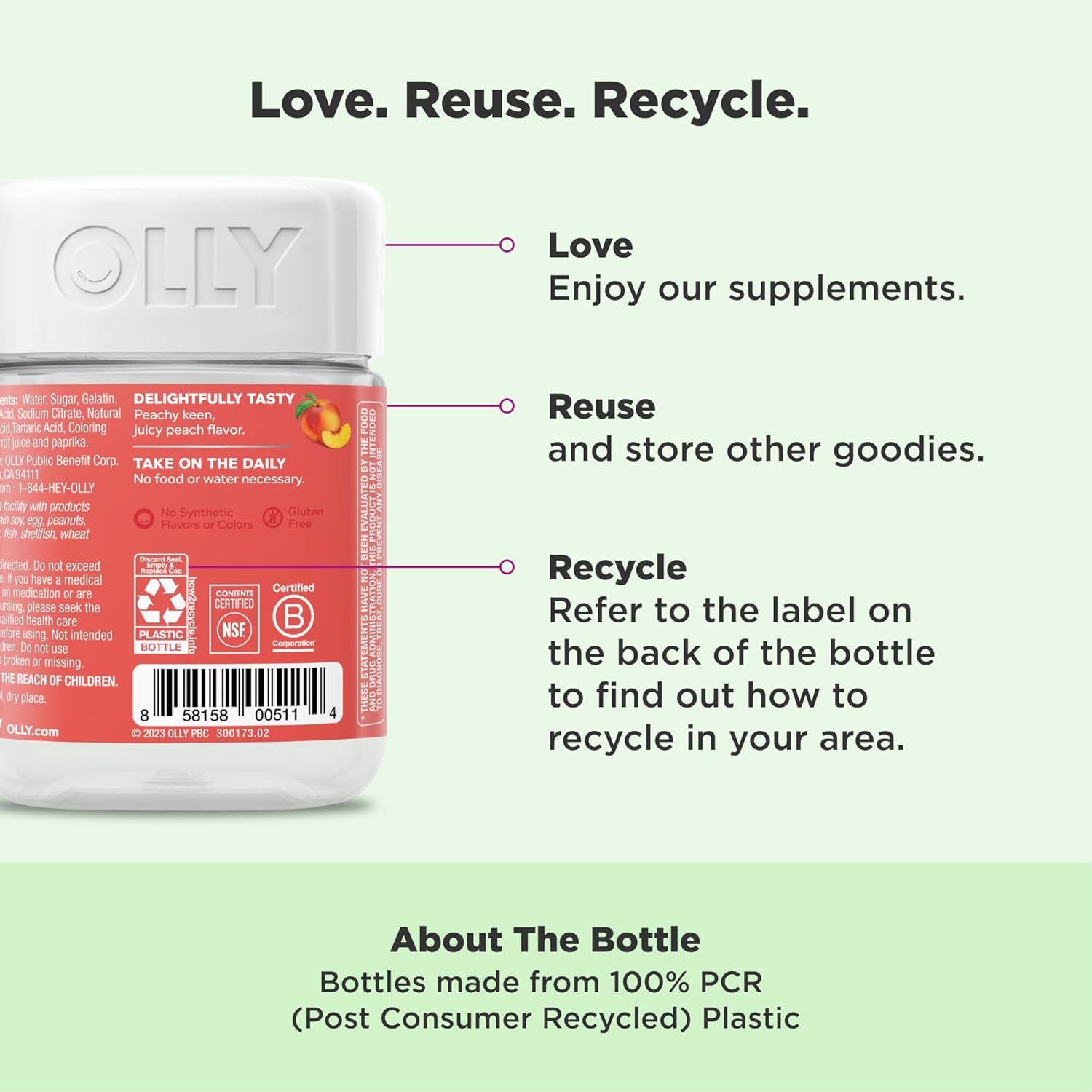 OLLY Probiotic + Prebiotic Gummy