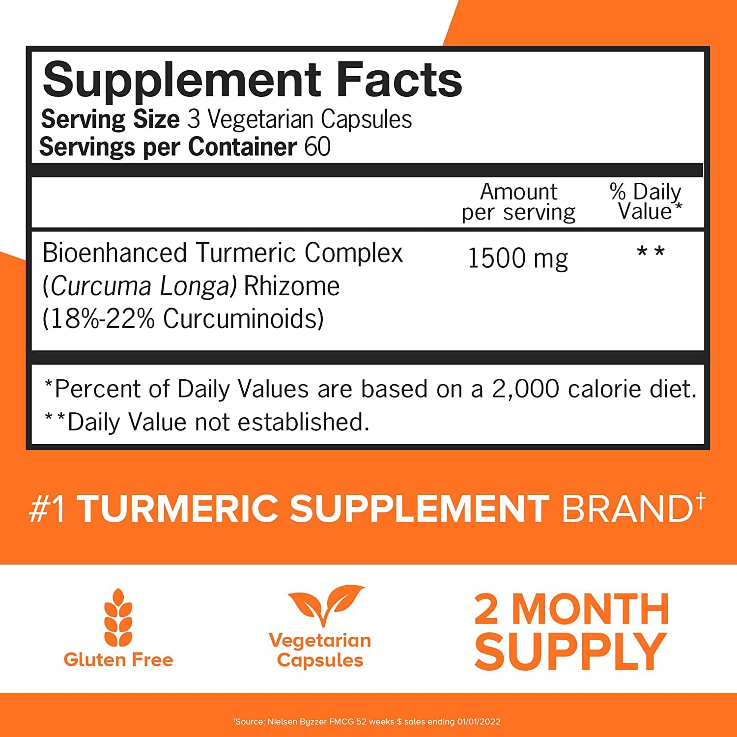 Qunol Extra Strength Turmeric Curcumin Complex, 1500mg