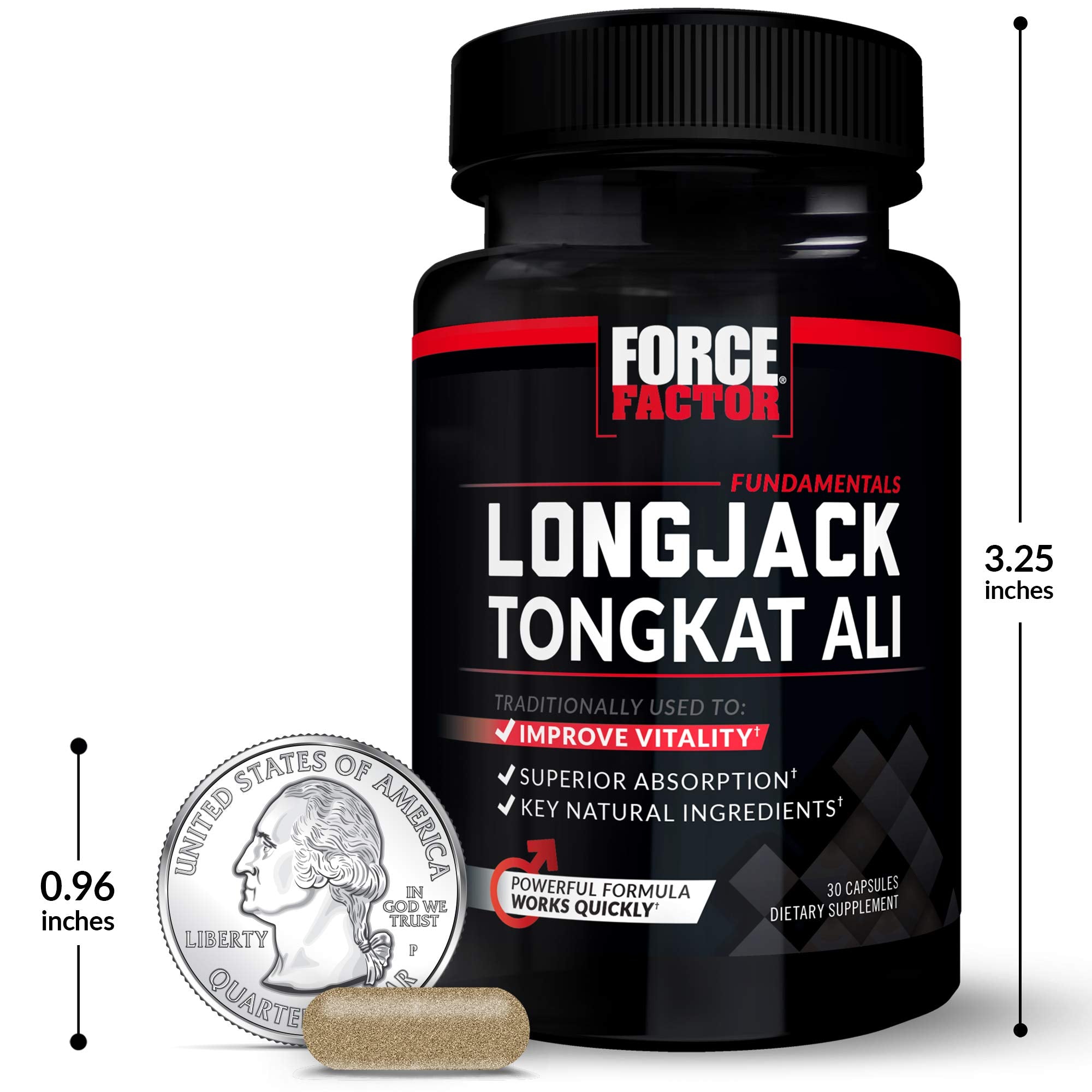 Force Factor Longjack Tongkat Ali 500mg