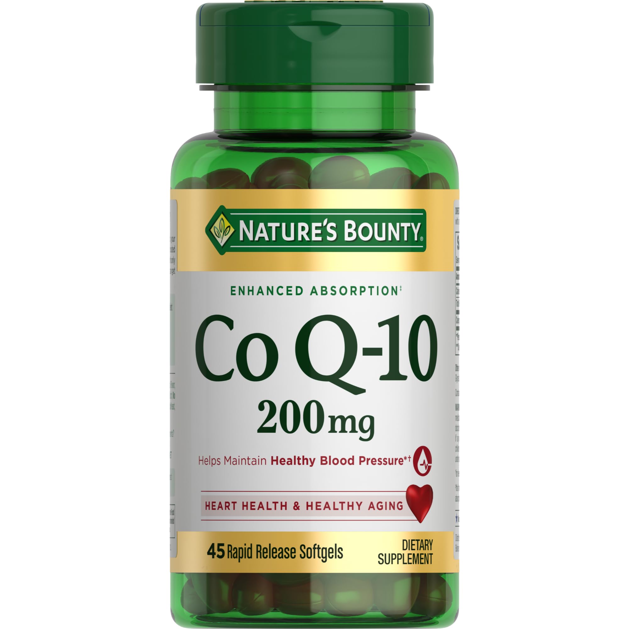 Nature’s Bounty CoQ10 200 mg Softgels