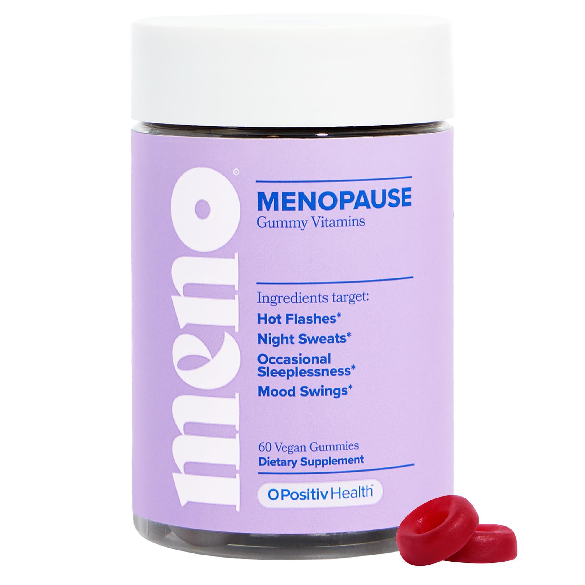 O Positiv MENO Menopause, 30 Gummies