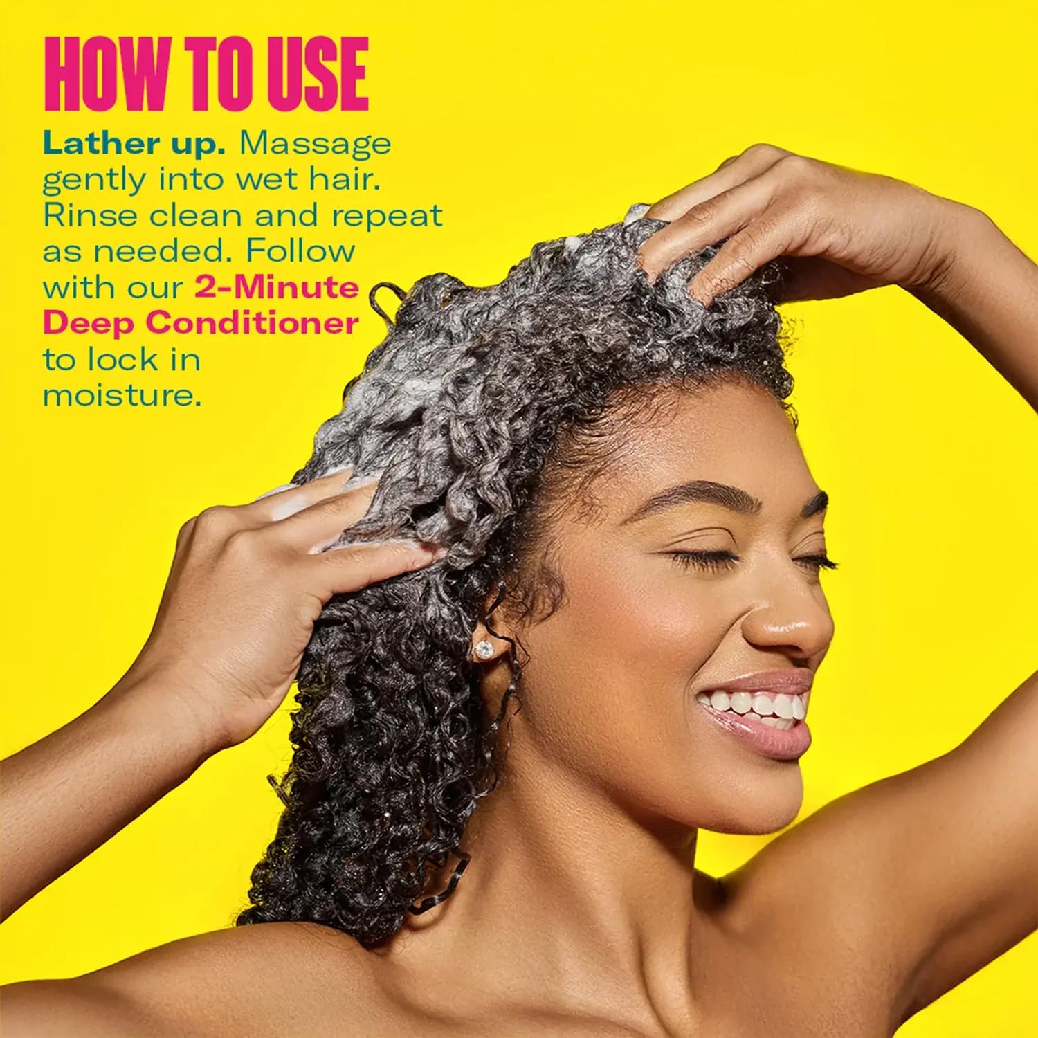 Mielle Kalahari Melon & Aloe Deep Sulfate Free Shampoo, 12 fl oz