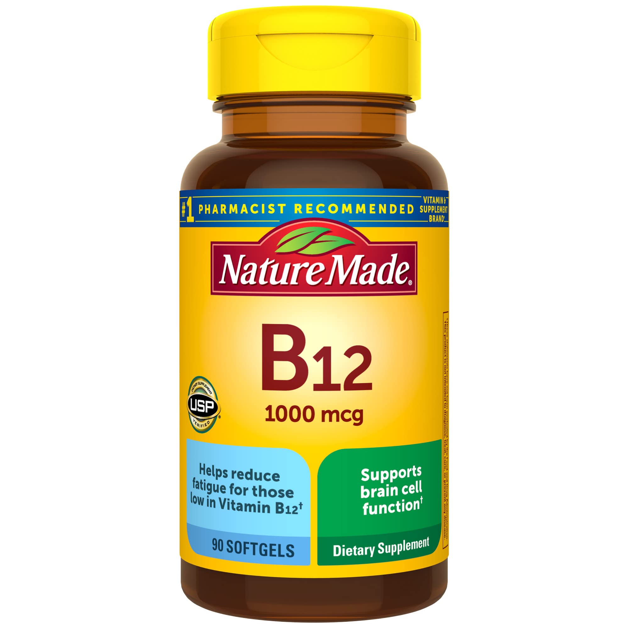 Nature Made Vitamin B12 1000 mcg, 150 Softgels