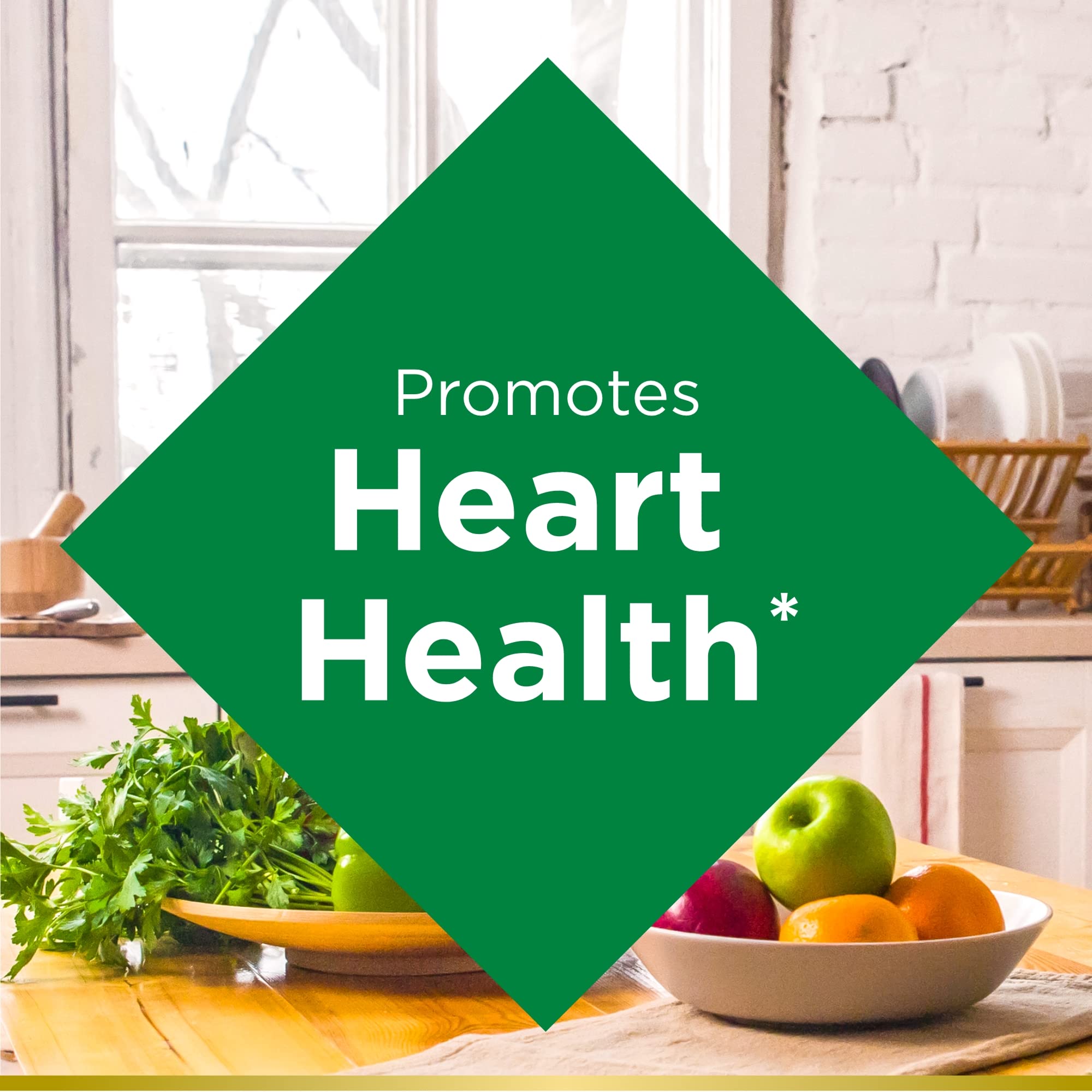 Nature's Bounty CoQ10 Gummies,CoQ10 200mg, Peach Mango Flavor, 60 Count