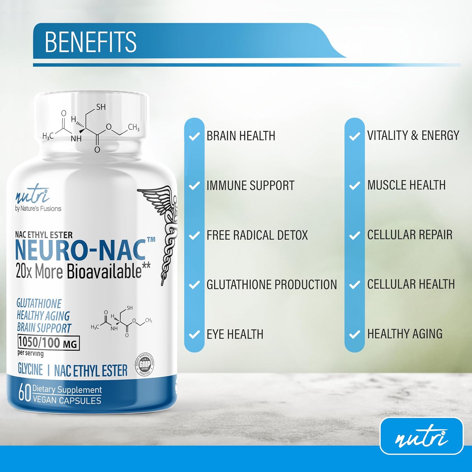 Nutri Neuro-Nac Capsules, 60 CT